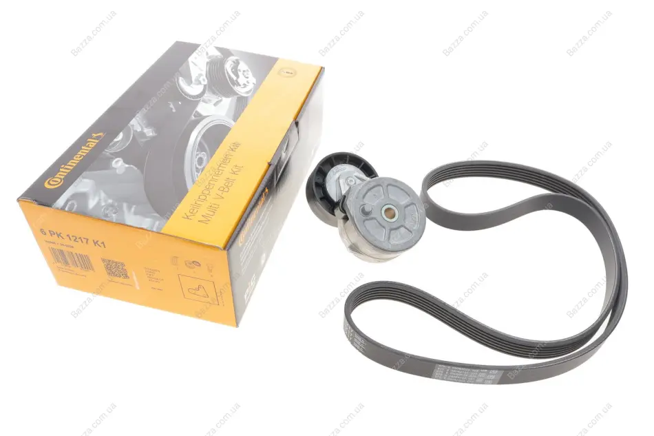 Комплект (ремінь+ролики) continental 6PK1217 K1