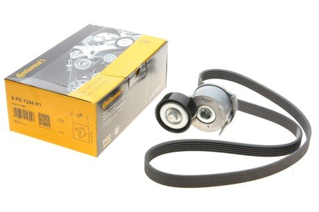 Комплект (ремінь+ролики) continental 6PK1244K1
