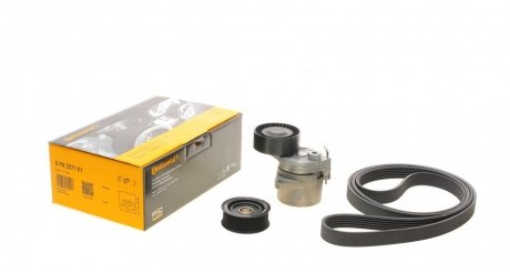 Комплект (ремінь+ролики) continental 6PK2271K1