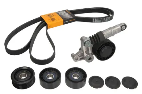 Комплект (ремінь+ролики) continental 6PK2490 K1