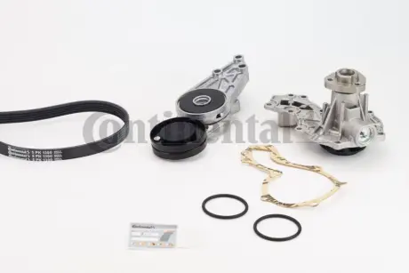Комплект (ремінь+ролики+помпа) continental 5PK1300WP1