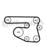 Комплект (ремінь+ролики+помпа) continental 6PK1870WP1