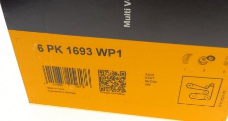 Комплект ремня continental 6PK1693WP1