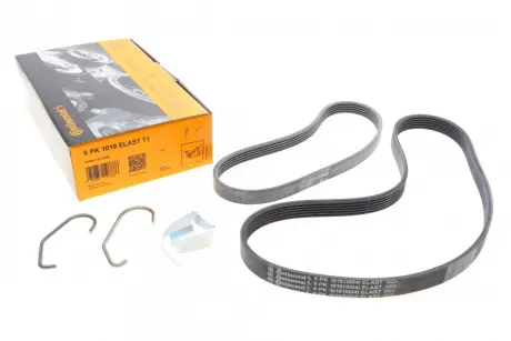 Комплект ремня грм continental 6PK1019 ELAST T1