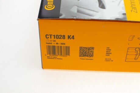 Комплект ремня грм continental CT1028K4