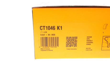 Комплект ремня грм continental CT1046K1