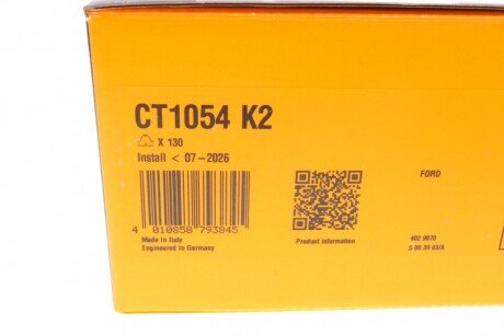 Комплект ремня грм continental CT1054K2