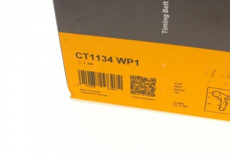Комплект ремня грм continental CT1134WP1