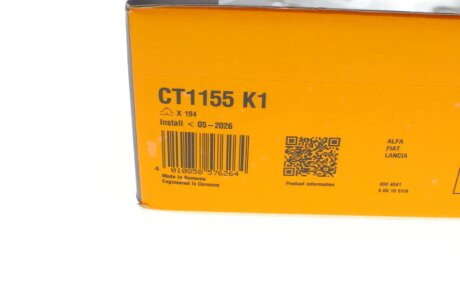 Комплект ремня грм continental CT1155K1