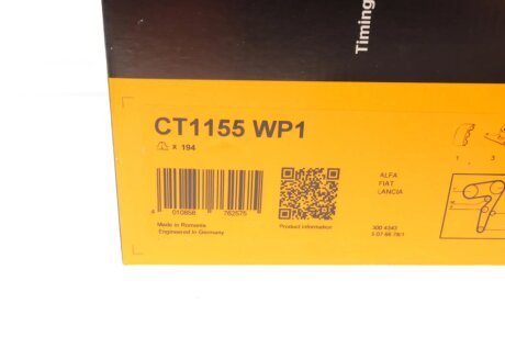 Комплект ремня грм continental CT1155WP1