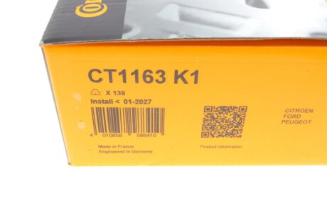 Комплект ремня грм continental CT1163K1