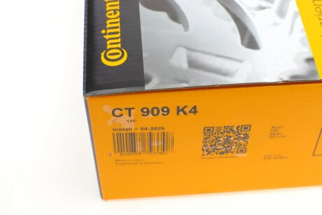 Комплект ремня грм continental CT909K4