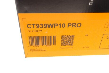 Комплект ремня грм continental CT939WP10PRO