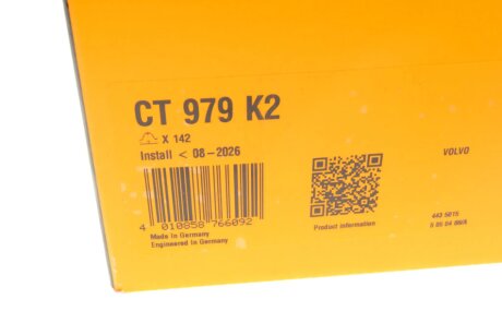 Комплект ремня грм continental CT979K2