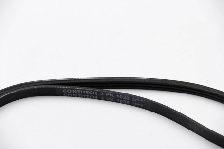 Привідний ремінь генератора continental 3PK1038 на Рено Клио 2