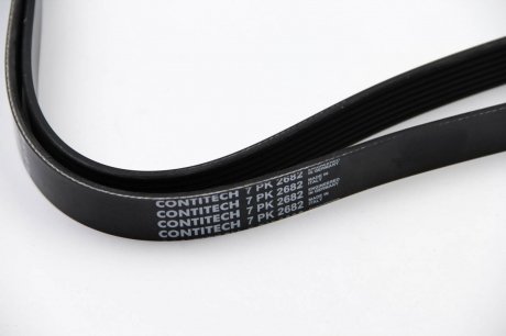 Привідний ремінь генератора continental 7PK2682 на Форд Транзит 6