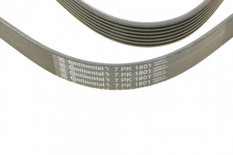 Приводной ремень генератора continental 7PK1801