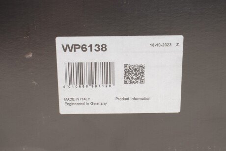 Помпа водяна continental WP6138