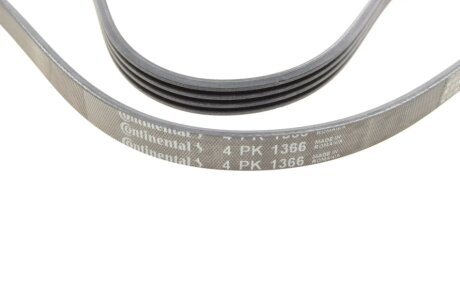 Привідний ремінь генератора continental 4PK1366
