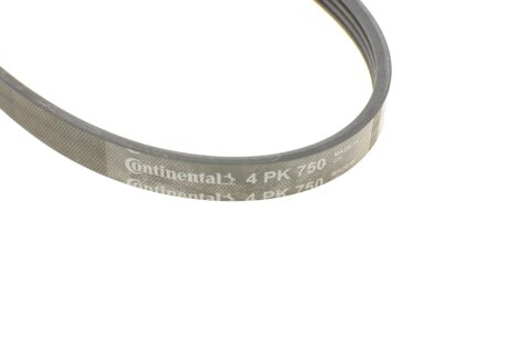 Привідний ремінь генератора continental 4PK750
