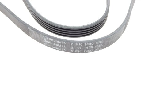 Привідний ремінь генератора continental 5PK1450