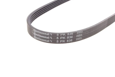 Приводной ремень генератора continental 5PK836