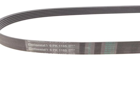 Привідний ремінь генератора continental 6PK1185