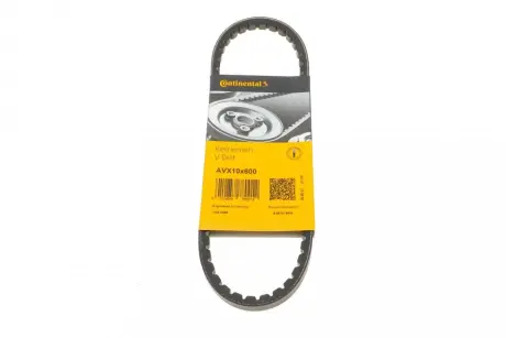 Ремень генератора 10x600 T3 1.6D/TD/1.7D >92 (65A) continental AVX10x600