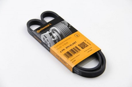 Приводной ремень генератора continental 4PK970ELAST