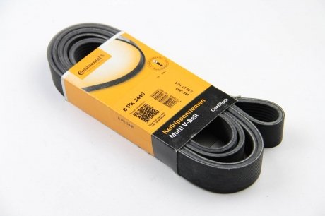 Привідний ремінь генератора continental 8PK2440