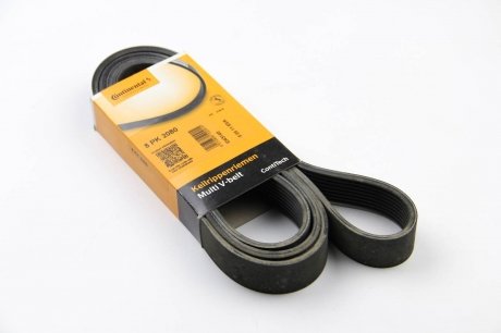 Привідний ремінь генератора continental 8PK2080