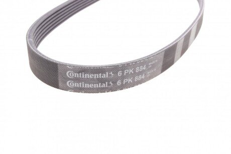 Приводной ремень генератора continental 6PK884