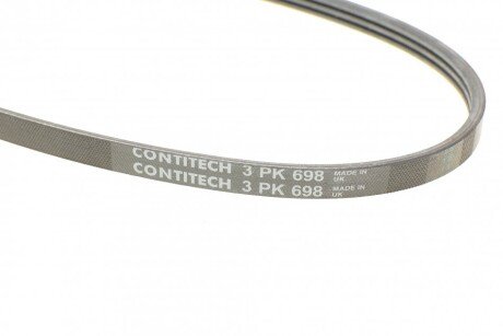Привідний ремінь генератора continental 3PK698