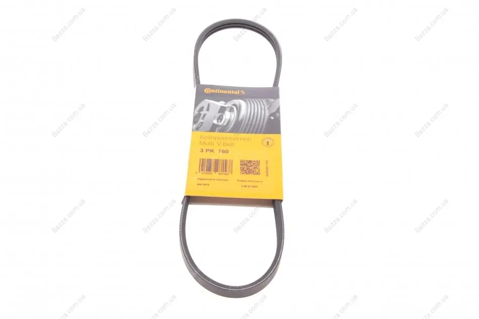Ремень поликлиновой Conti continental 3 PK 760
