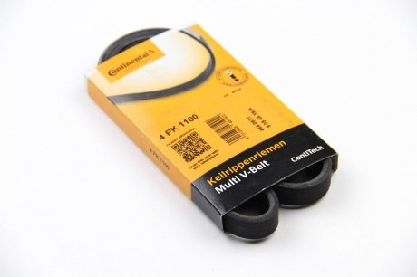 Приводной ремень генератора continental 4PK1100