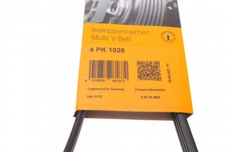 Ремень поликлиновой Conti continental 4PK1028