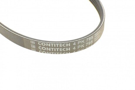 Приводной ремень генератора continental 4PK795