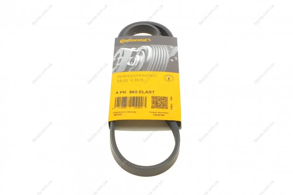 Ремень поликлиновой Conti continental 4PK860ELAST