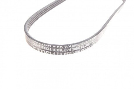 Привідний ремінь генератора continental 4PK874ELAST