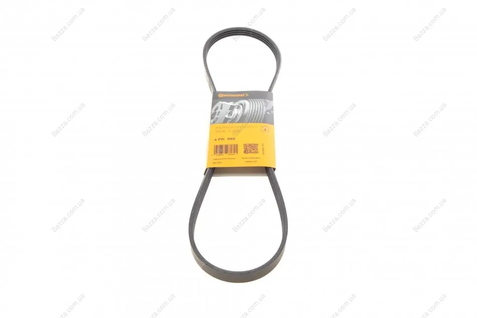Ремень поликлиновой Conti continental 4PK990