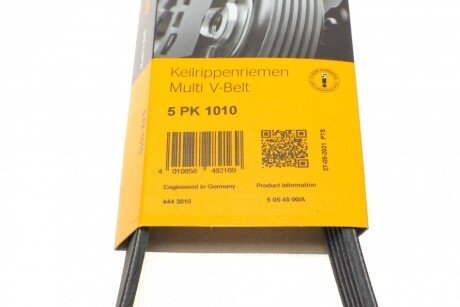 Привідний ремінь генератора continental 5PK1010