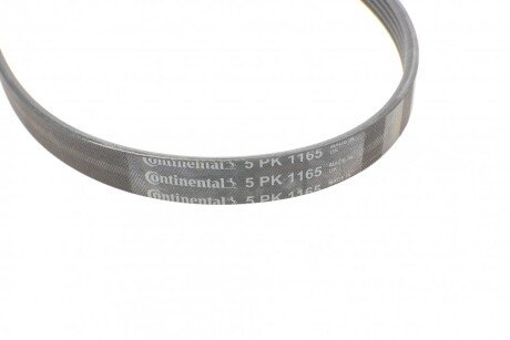 Приводной ремень генератора continental 5PK1165