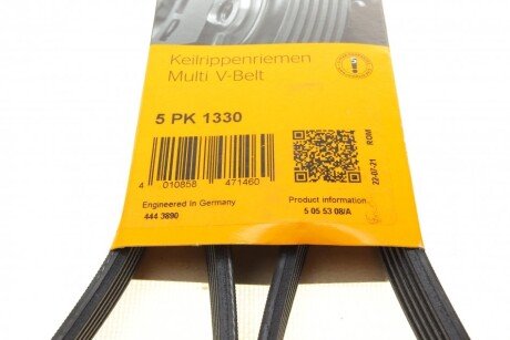 Привідний ремінь генератора continental 5PK1330