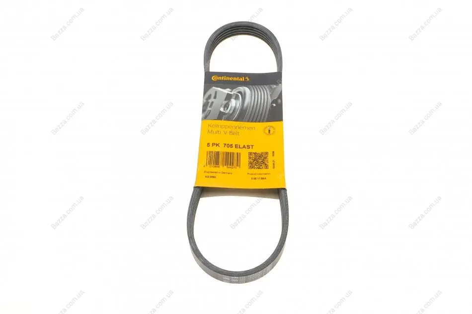 Ремень поликлиновой Conti continental 5PK705ELAST
