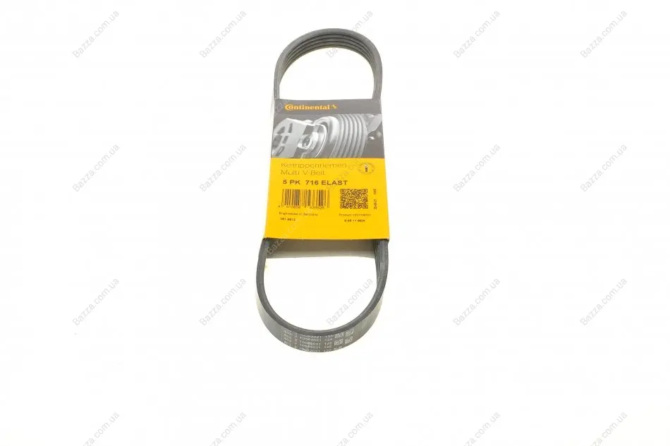 Ремень поликлиновой Conti continental 5PK716ELAST