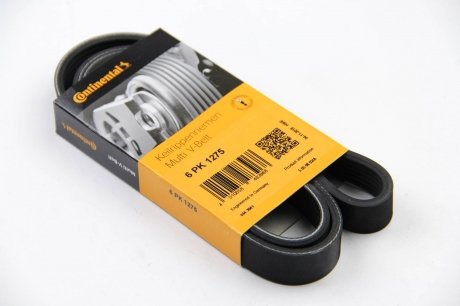 Приводной ремень генератора continental 6PK1275