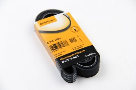 Приводной ремень генератора continental 6PK1900