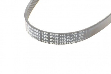 Привідний ремінь генератора continental 6PK1249ELAST