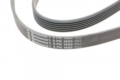 Приводной ремень генератора continental 6PK1680