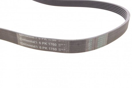 Приводной ремень генератора continental 6PK1760